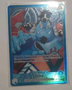 One Piece TCG OP14-040 Jinbe Leader Alt Art AA Card Game CCG English - Image 3