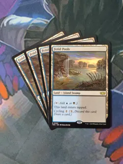 Fetid Pools x 4 | 7% Off 2+ | Tarkir: Dragonstorm | NM | MTG - Image 1
