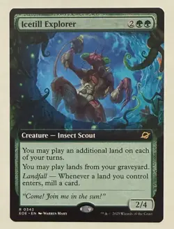 Icetill Explorer Extended Art - Edge of Eternities MTG - Image 1