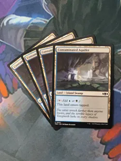 Contaminated Aquifer x 4 | 7% Off 2+ | Tarkir: Dragonstorm | NM | MTG - Image 1