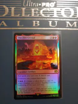 The Fire Crystal Final Fantasy Foil - Image 1