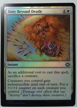 Duty Beyond Death *FOIL Uncommon* Magic MtG x1 Tarkir Dragonstorm - Image 1