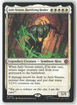 Anti-Venom, Horrifying Healer M Marvel's Spider-Man 1 NM Non-Foil - Image 1