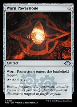 Worn Powerstone FOIL - Modern Horizons 3 (MH3) - (Near Mint NM) - Image 1