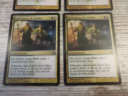 4x Hero's Reunion - Return to Ravnica - NM - 2x English 2x German - OOP MTG - Image 4