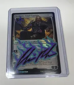 Tezzeret, Cruel Captain Foil Signed Artist Proof MTG RARE - Image 1
