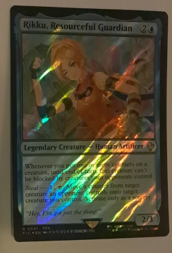 Rikku Resourceful Guardian Surge FOIL NM/M FINAL FANTASY Magic the Gathering MTG - Image 1