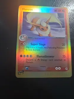 Flareon - 5/100 - Pokemon Ex Sandstorm Reverse Holo Card NM - Image 5