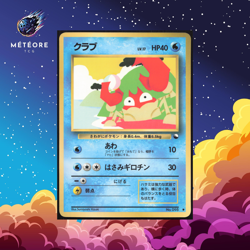 Carte Pokemon Krabby / Kingler 098 Vending Machine Japanese - Image 1