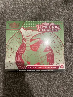 Pokemon TCG Scarlet & Violet Temporal Forces Elite Trainer Box Brand New Sealed - Image 1