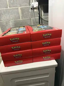 Pokemon Prismatic Evolutions Mini Tin Collection Full Set of 8 Sealed | Inhand ✅ - Image 2