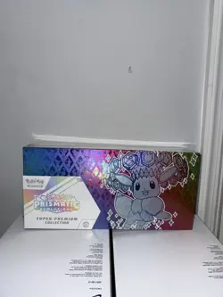 Pokemon TCG SV8.5 Prismatic Evolutions Super Premium Collection Box Sealed New - Image 1