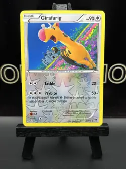 Pokemon Girafarig 82/119 Phantom Forces Reverse Holo NM - Image 2