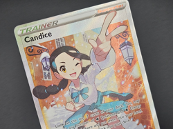 Pokemon TCG Candice 185/195 Rare Trainer Silver Tempest Sword & Shield Full Art - Image 2