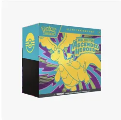 POKEMON TCG MEGA EVOLUTIONS ASCENDED HEROES SEALED ELITE TRAINER BOX PRE SALE - Image 1