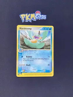 Pokemon TCG Marshtomp Ruby and Sapphire 40/109 Regular LP. - Image 1