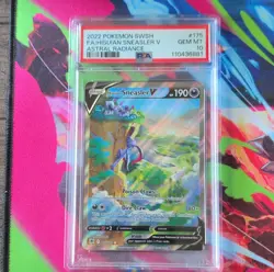 Pokemon Hisuian Sneasler V Full Art Holo 175/189 Astral Radiance PSA 10 - Image 1