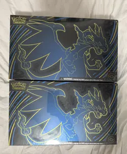 Pokemon TCG Mega Charizard X ex UPC Ultra Premium Collection - 2 Pack IN HAND - Image 1