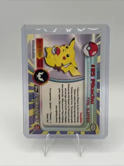 Pikachu #25 Pokemon 1999 Topps TV - Image 2