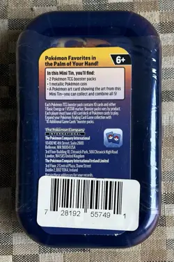 Pokemon TCG Kanto Power Charizard Mini Tin New Sealed 2 Booster Packs L24 - Image 2
