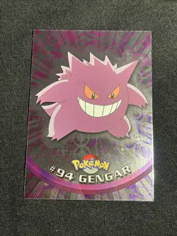 2000 Topps Pokemon TV Animation Edition Series 2 Foil #94 Gengar - Image 1