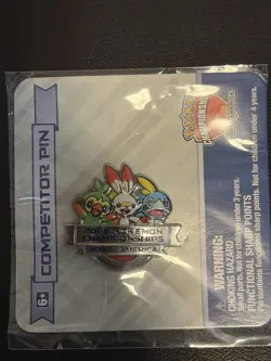 Pokemon TCG North America International Championships (2022) NAIC Competitor Pin - Image 1