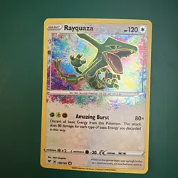 Pokemon TCG Rayquaza Amazing Rare Vivid Voltage 138/185 Mint/Near Mint Condition - Image 1