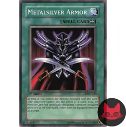 Yugioh Metalsilver Armor MFC-037 Common 1st Edition NM - Image 1