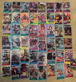 One Piece TCG Near Mint Japanese SR Lot Of 85 - Image 1