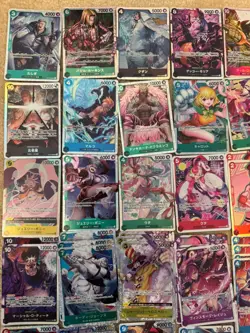 One Piece TCG Near Mint Japanese SR Lot Of 85 - Image 2