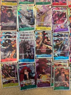 One Piece TCG Near Mint Japanese SR Lot Of 85 - Image 4