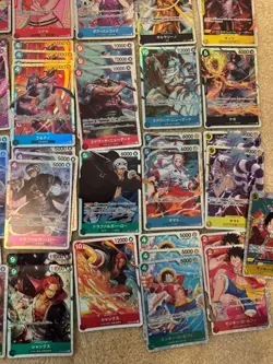 One Piece TCG Near Mint Japanese SR Lot Of 85 - Image 5