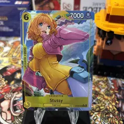 One Piece Stussy (Full Art) ST29-006 Starter Deck 29: Egghead Foil Card - Image 1