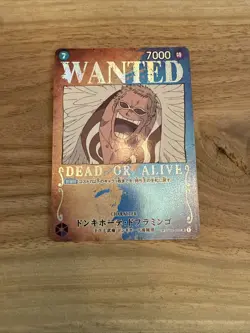 One Piece - Doflamingo ST03-009 SR SP Wanted Mighty Enemies Card - Japanese - Image 1