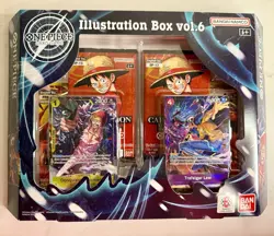 One Piece Illustration Box Vol. 5 & 6 (Lot of 4) New Sealed - Image 3