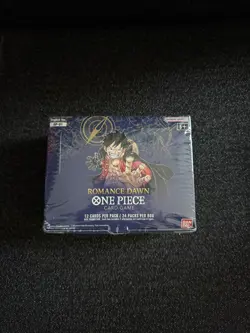 One Piece TCG Romance Dawn White Bottom Booster Box OP-01 English Edition Sealed - Image 1
