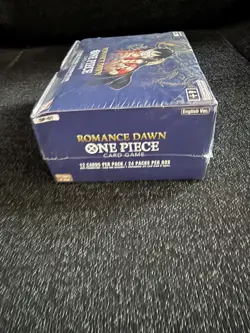 One Piece TCG Romance Dawn White Bottom Booster Box OP-01 English Edition Sealed - Image 3