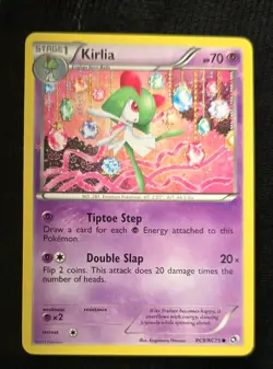 Kirlia RC9/RC25 Holo Legendary Treasures: Radiant Collection Pokemon Card MP - Image 1