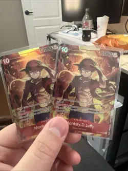 Monkey.D.Luffy (Treasure Booster Set) ST10-006 One Piece Promotion Cards Foil x2 - Image 1