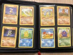 Pokemon WOTC TCG Vintage and Modern cards in binder including Jumbo cards - Image 4