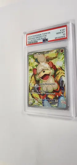 PSA 10 Pokemon Card: Hisuian Growlithe 181/167 - Image 2