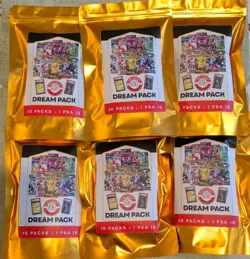 Card Lounge Dream Pack - 10 Packs & Guaranteed PSA 10 Pokemon Card - Image 2