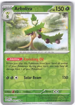 Arboliva - (Line Holo) Rare Miscellaneous Cards & Products 023/198 NM Holo LP-NM - Image 1