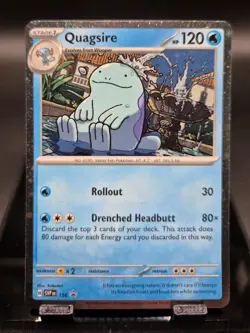 Pokemon Card - Quagsire - SVP156 - Holo Black Star Promo - Surging Sparks - Image 2