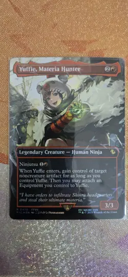 Yuffie, Materia Hunter (Chocobo Track Foil) Final Fantasy Near Mint Foil ✨ MTG - Image 1