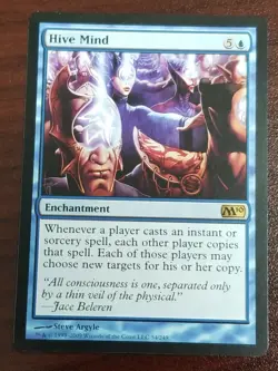MTG Hive Mind Magic 2010 54/249 Regular Rare NM - Image 1