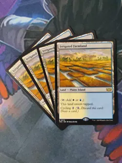 Irrigated Farmland x 4 | 7% Off 2+ | Tarkir: Dragonstorm | NM | MTG - Image 1