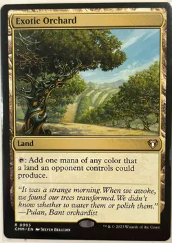 MTG Exotic Orchard #993 CMM Rare Land NM - Image 1