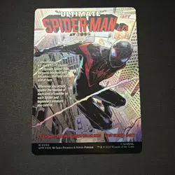 Miles Morales (0234) (Borderless) Marvel's Spider-Man Foil - Image 2