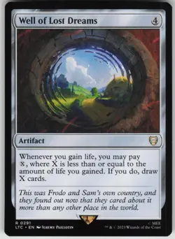Magic the Gathering TCG Well of Lost Dreams R Commander: The Lord of the Rings: - Image 1